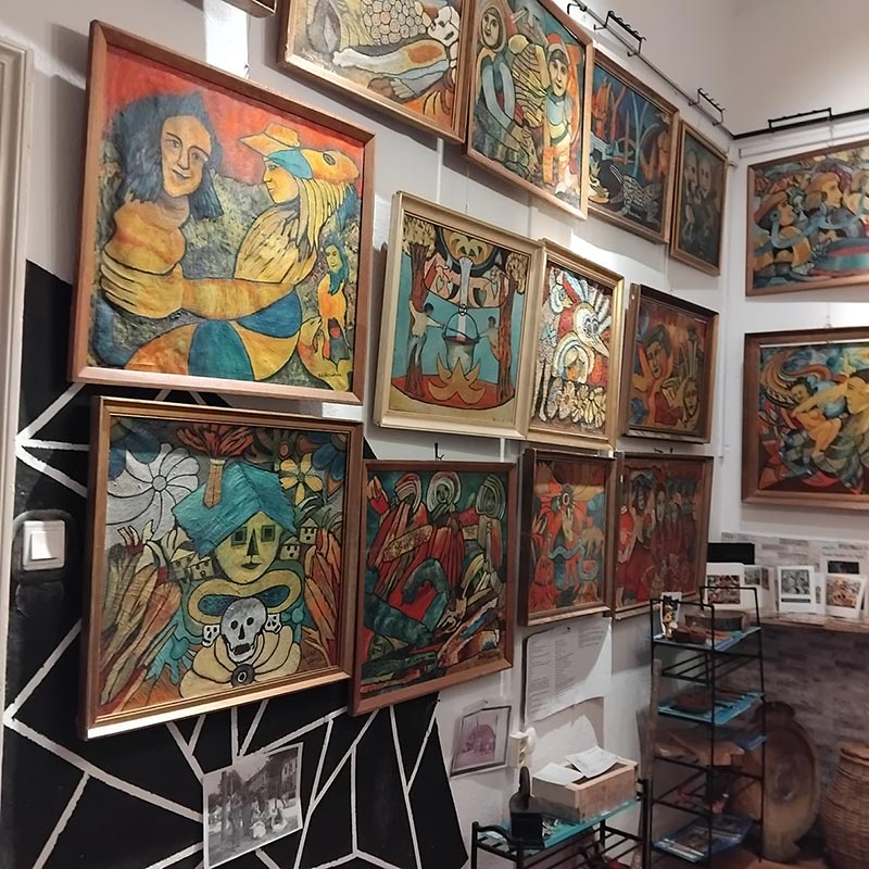 A kiállítás részlete