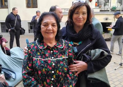 Daróczi Ágnes és Kármán Irén senior vívó fotója