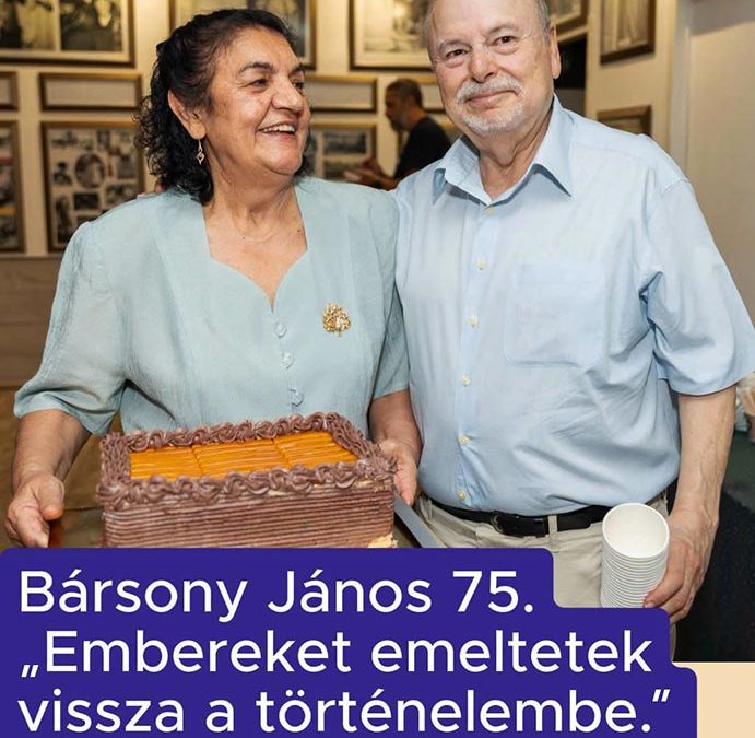 Bársony János 75.